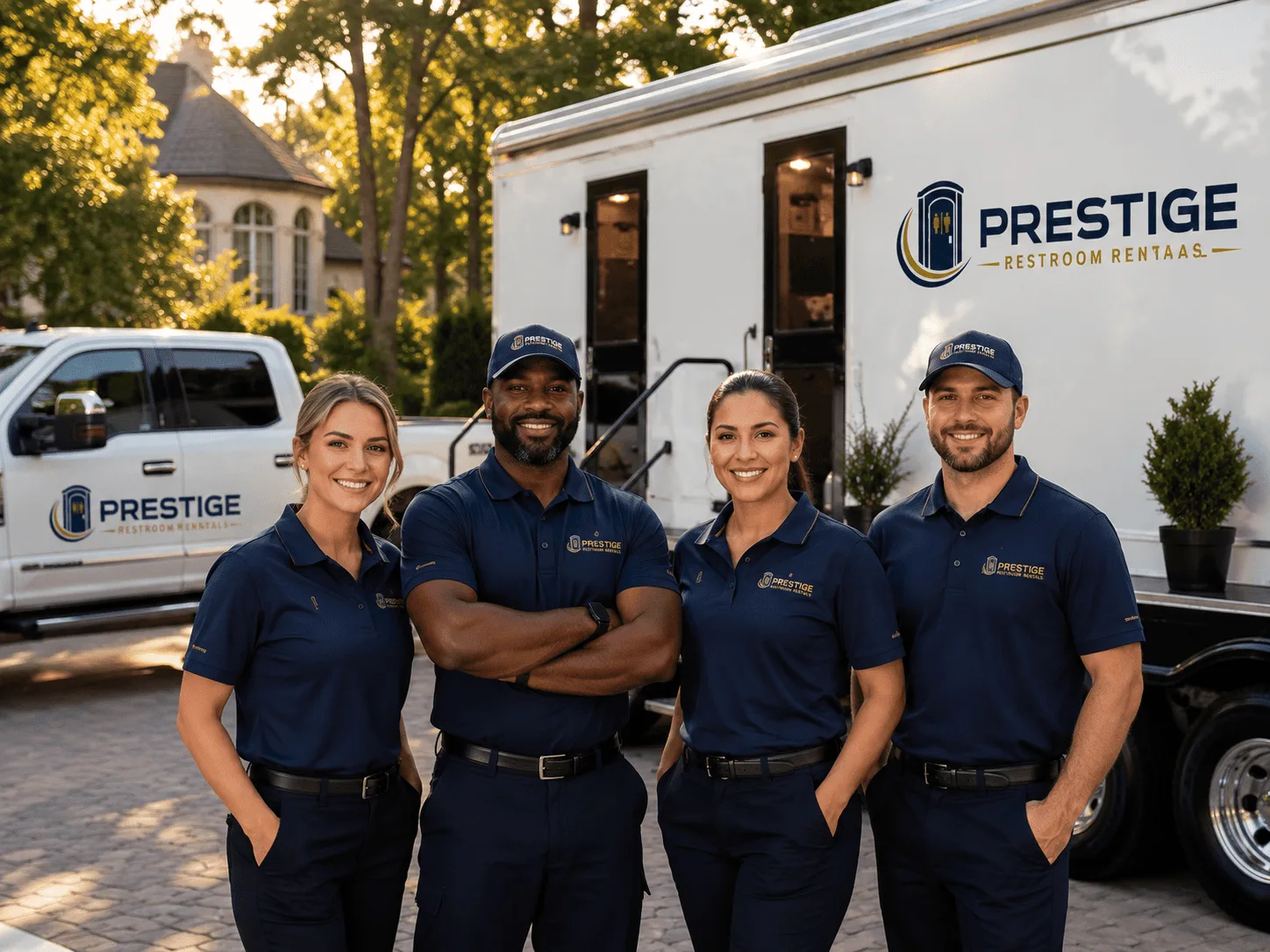 Trusted Luxury Portable Restrooms company in Harrisville, MS